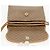 Gucci Borsa a spalla Micro GG Supreme in PVC beige e oro 49 007 5548 Auth th5401 D'oro - vista 10