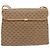 Gucci Borsa a spalla Micro GG Supreme in PVC beige e oro 49 007 5548 Auth th5401 D'oro - vista 2