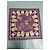 Foulard in seta Burberry viola Porpora - vista 2