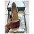 Mule con zeppa Gucci scamoso marrone chiaro - vista 3
