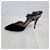 Chaussures vintage Yves Saint Laurent des années 80 Noir  - vue 8