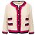 Gabrielle Set Haute Couture Vintage Chanel Bianco sporco - vista 4