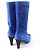 Botas cortas de satén y ante Gabrielle Coco G33119 de Chanel - vista 2