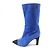 Botas cortas de satén y ante Gabrielle Coco G33119 de Chanel - vista 4