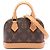 Sac à main Nano Alma Monogram Louis Vuitton M82717 Marron