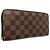 Cartera Zippy Damier Louis Vuitton N60046 Castaño - vista 2