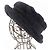 Cappello Chanel Mohair Rayon COCO Mark Nero M - vista 6