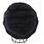 Cappello Chanel Mohair Rayon COCO Mark Nero M - vista 7