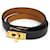Hermès Bracelet Mini Kelly en cuir Hermes Noir