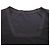 Camicia tunica in rayon nylon nera Prada - vista 8