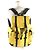 Zaino Louis Vuitton Damier Scuba Christopher MM Giallo - vista 2