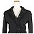 Set nero con volant floreali da donna Moschino - vista 2