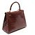 Sac à main Hermès Kelly 28 en alligator marron - vue 2
