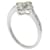 Autre Marque Flower Ring Pt950 Platinum Diamond 9 Silvery  - view 3