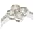 Autre Marque Flower Ring Pt950 Platinum Diamond 9 Silvery  - view 4
