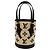 Bucket Borsa a secchiello Nano Louis Vuitton Beige Nero