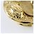 Orecchini placcati in oro Chanel D'oro