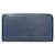 Louis Vuitton Taiga Leather Zippy Organizer Wallet M30515 Blue  ref.1795717