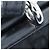 Borsa a spalla in velluto Chanel A33096 Nero - vista 4