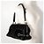 Borsa a spalla in velluto Chanel A33096 Nero - vista 7
