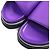 Mule in pelle Louis Vuitton Sunset Line 38 Porpora - vista 4