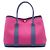 Hermès Borsa Tote Garden Party PM Hermes Rosa/Marino