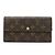 Louis Vuitton Monogram Fleuris Sarah Wallet M60232 Pink