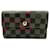 Louis Vuitton Damier Alexandra Wallet N63067 Brown Cloth  ref.1797925