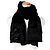Sciarpa in seta rayon Salvatore Ferragamo Nero - vista 2