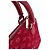 Bolsa de mão Little Alma em couro satin Louis Vuitton M92350 Vermelho - vista 4