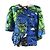 Autre Marque Cardigan Design Weltkarte PLEATS PLEASE Mehrfarben