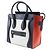 Céline Borsa a mano Celine Luggage in tela di vitello nera Nero - vista 2