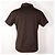 Fendi Zucca Rayon Poloshirt Braun - Ansicht 3