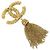Spilla placcata in oro Chanel 93A