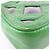 Borsa a spalla in pelle di agnello Chanel con catena Verde - vista 6