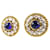 Orecchini Chanel Blu  - vista 2