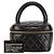 Chanel Matelasse Vanity Bag Black Lambskin - view 8