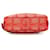 Vanity Chanel Canvas Coco Mark Pouch Red - view 3