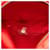 Vanity Chanel Canvas Coco Mark Pouch Red - view 4