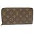 Louis Vuitton Zippy Wallet Monogram Brown M41896