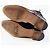 Hermès Botas cortas de cuero con hebilla Hermes Kelly negras Negro - vista 5