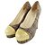 Chanel Patentleder Jute High Heels - Ansicht 2