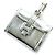 Hermès Hermes Jige Bag Motif Pill Case Pendant SV925 Silvery