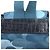 Autre Marque Felisi Crocodile Embossed Leather Backpack Blue - view 9