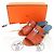 Hermès Mules de couro com fivela Hermes Kelly marrom