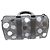 Sac à main Louis Vuitton Keepall Bandouliere 25 Noir - vue 4