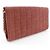 Borsa a spalla in tela di cotone Chanel Rosso - vista 3