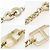 Set di collana e bracciale placcato oro Dior D'oro - vista 5