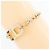 Set di collana e bracciale placcato oro Dior D'oro - vista 9