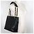 Borsa a spalla Chanel in pelle caviar con catena Nero - vista 8